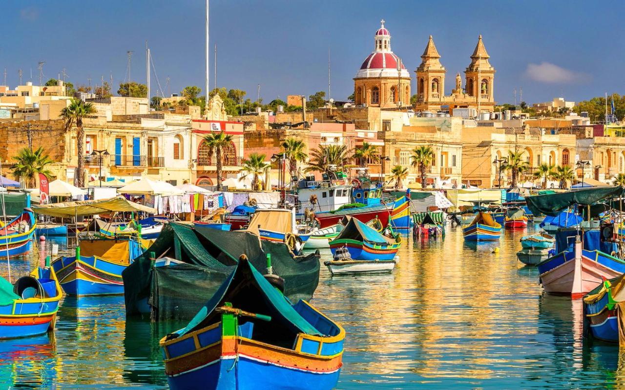 Luxury Apartment With Valletta And Harbour Views 斯利马 外观 照片