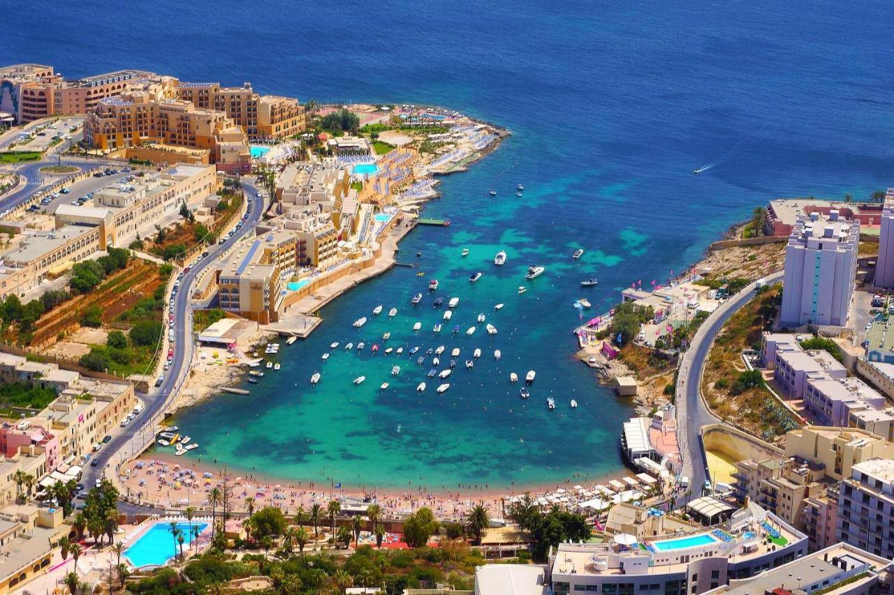 Luxury Apartment With Valletta And Harbour Views 斯利马 外观 照片
