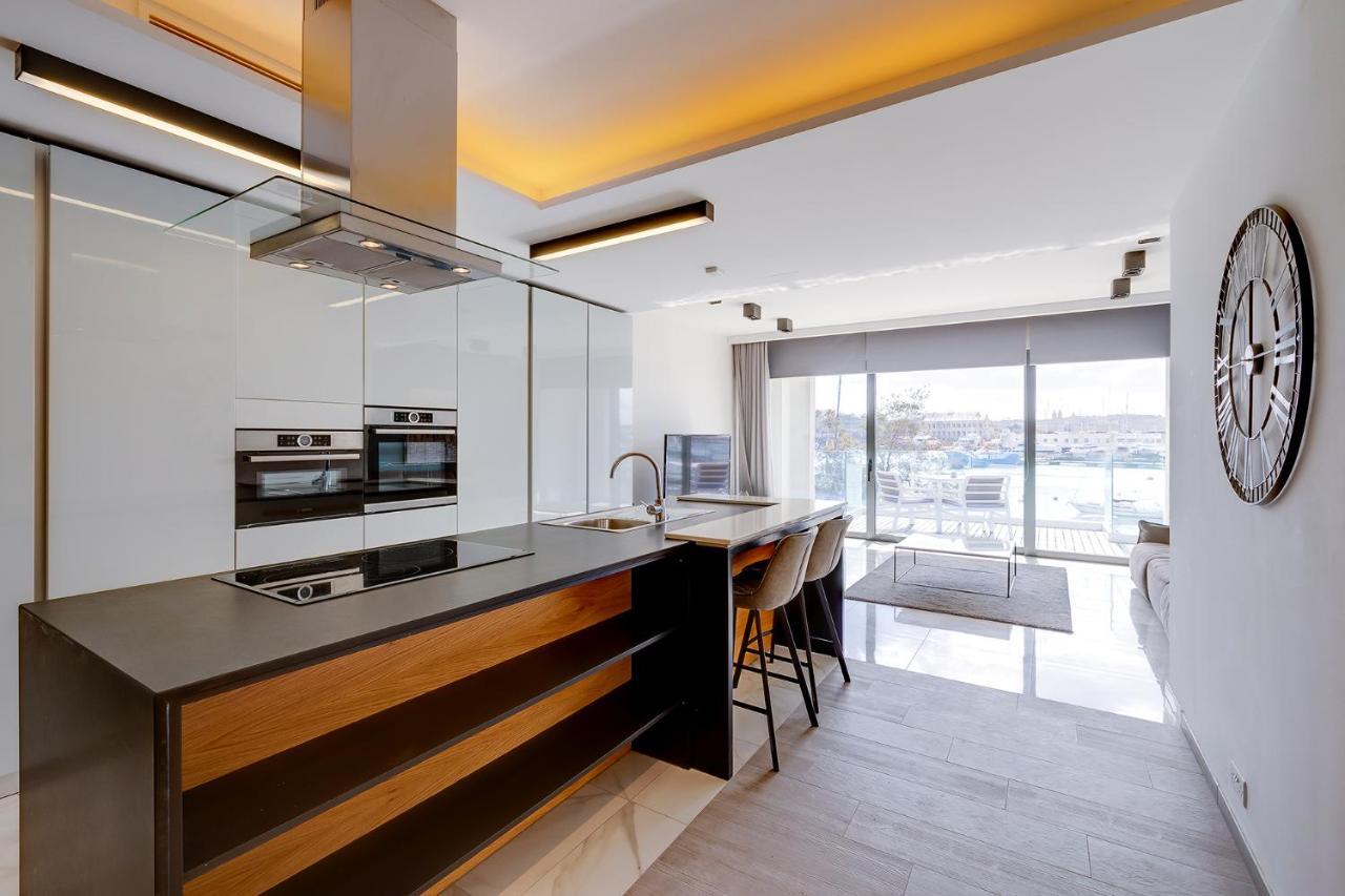 Luxury Apartment With Valletta And Harbour Views 斯利马 外观 照片