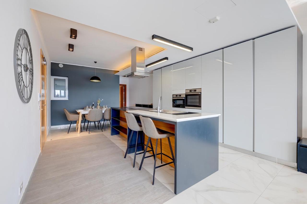 Luxury Apartment With Valletta And Harbour Views 斯利马 外观 照片