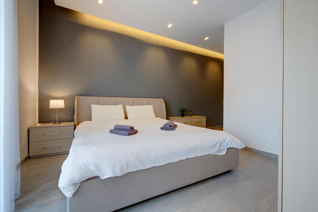 Luxury Apartment With Valletta And Harbour Views 斯利马 外观 照片